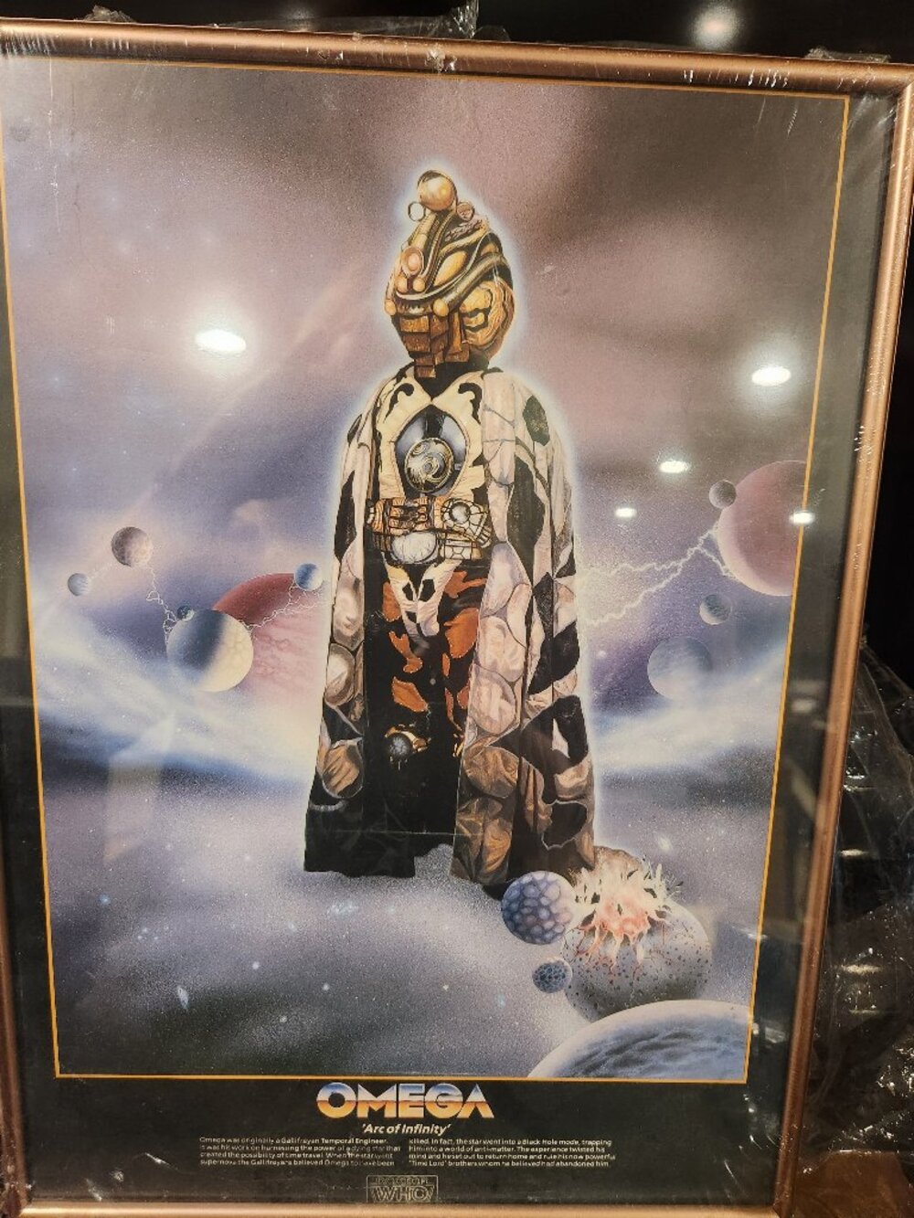 Dr Who Poster - Omega